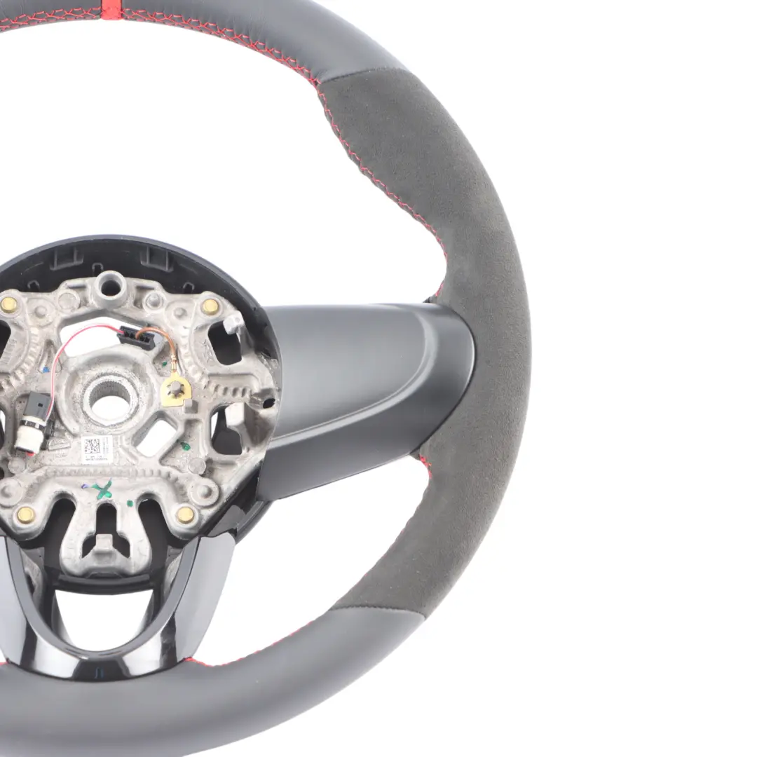 Alcantara Leather Sport Steering Wheel to Mini Cooper F54 F55 F56 F60 NEW Black / with Part number 6996046 Mini Cooper F54 F55 F56 F60 NEW Black / Alcantara Leather Sport Steering Wheel - SKU 6996046-1 - Part number 6996046