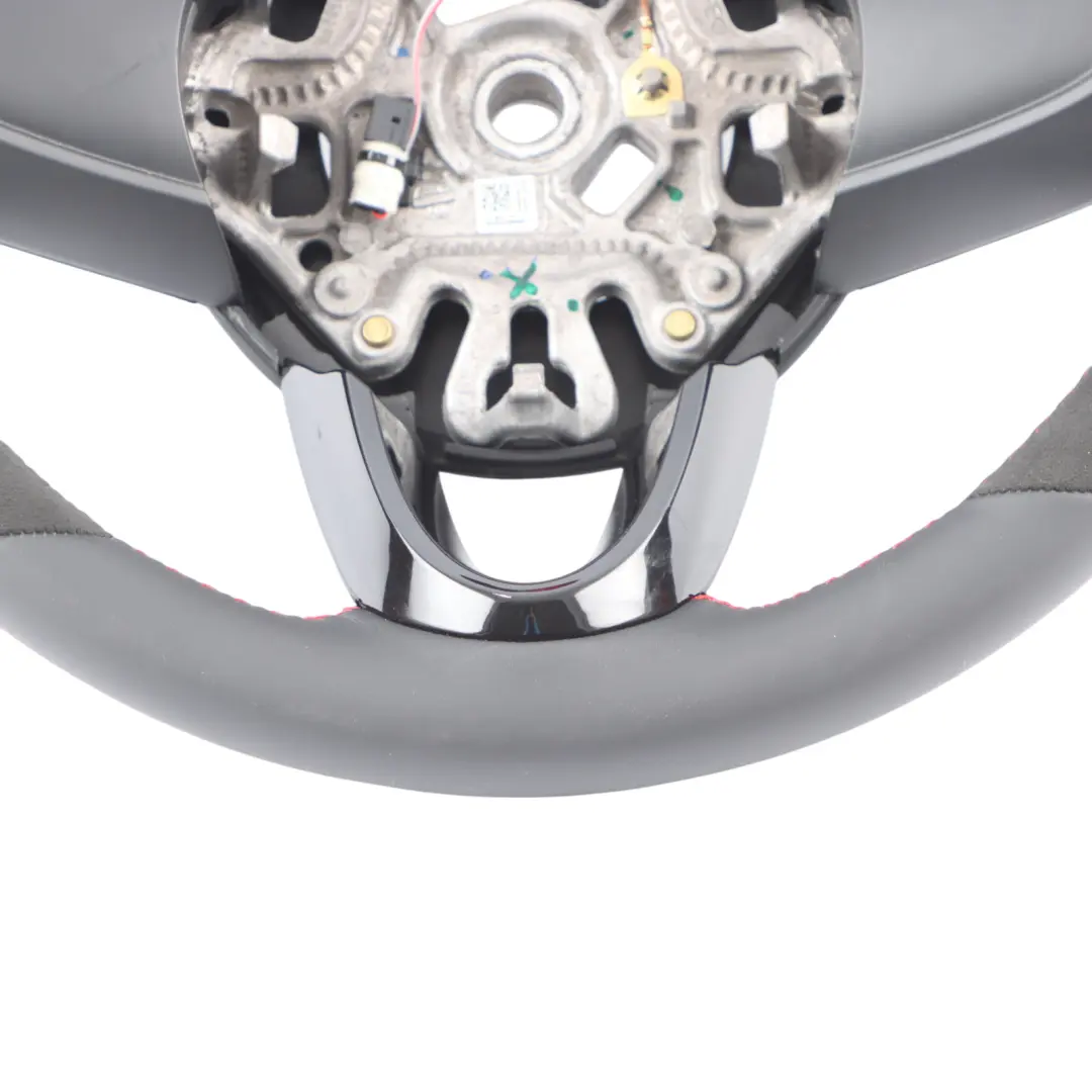 Nuovo Nero / Alcantara Pelle Volante Sportivo 3 Raggi per Mini Cooper F55 F56 F60 con numero di parte 6996046 Mini Cooper F55 F56 F60 Nuovo Nero / Alcantara Pelle Volante Sportivo 3 Raggi - SKU 6996046-1 - Numero di parte 6996046