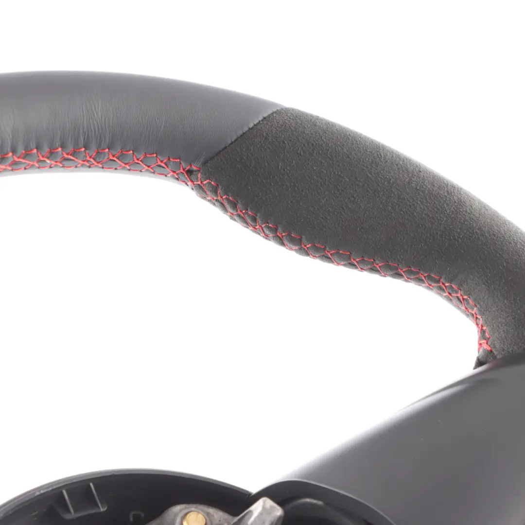 Alcantara Leather Sport Steering Wheel to Mini Cooper F54 F55 F56 F60 NEW Black / with Part number 6996046 Mini Cooper F54 F55 F56 F60 NEW Black / Alcantara Leather Sport Steering Wheel - SKU 6996046-1 - Part number 6996046