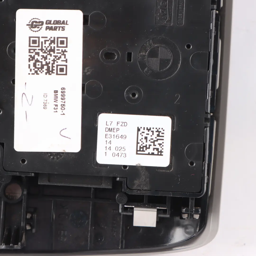  Roof Interior Switch BMW F31 F34 Centre Function Switch Panel - SKU 6999750-1 - Part number 6999750