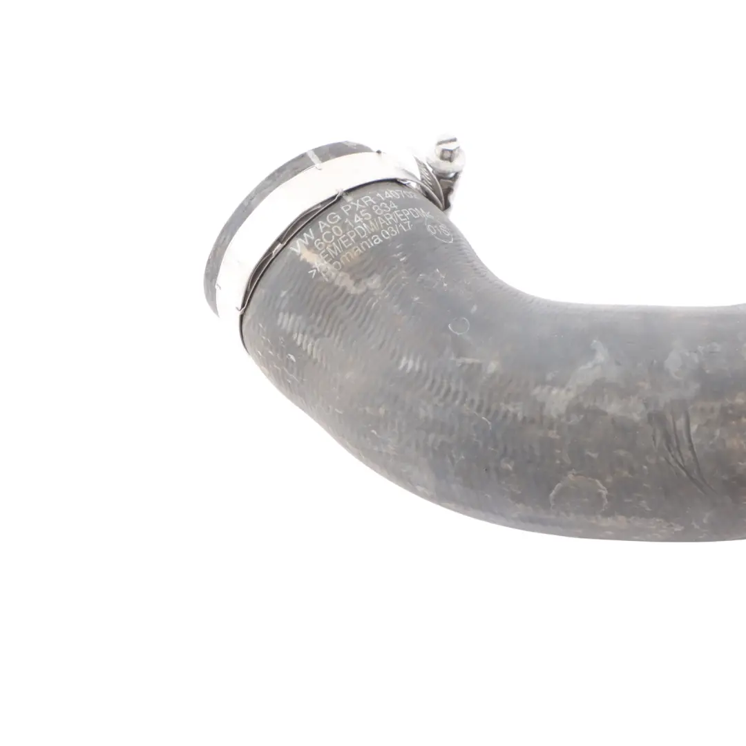 Intake Pipe Audi A1 S1 8X Turbo Intercooler Air Pressure Hose to Air with Part number 6C0145834 Air Intake Pipe Audi A1 S1 8X Turbo Intercooler Air Pressure Hose - SKU 6C0145834 - Part number 6C0145834