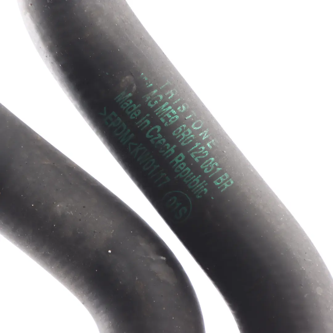  Water Hose Audi A1 S1 8X 2.0 Cooling Radiator Coolant Pipe Line - SKU 6R0122051BR - Part number 6R0122051BR