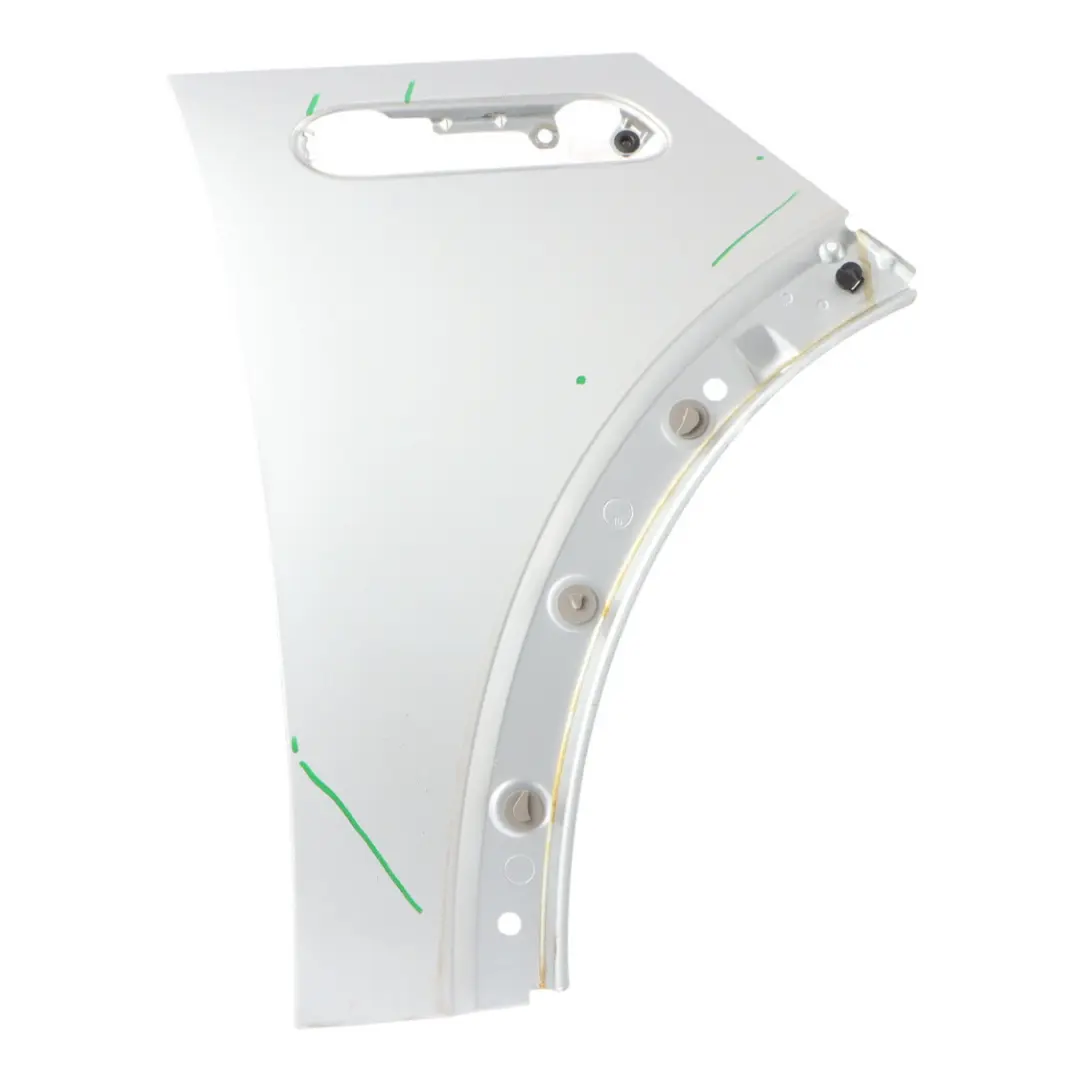 Front Right O/S Side Panel Fender Wing Pure Silver - 900 to Mini R50 R52 R53 with Part number 7037438 Mini R50 R52 R53 Front Right O/S Side Panel Fender Wing Pure Silver - 900 - SKU 7037438-PS - Part number 7037438