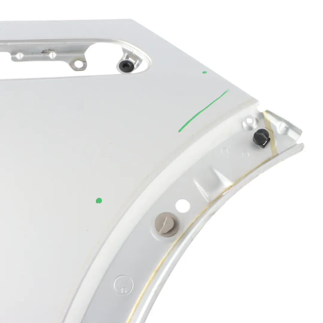 Front Right O/S Side Panel Fender Wing Pure Silver - 900 to Mini R50 R52 R53 with Part number 7037438 Mini R50 R52 R53 Front Right O/S Side Panel Fender Wing Pure Silver - 900 - SKU 7037438-PS - Part number 7037438