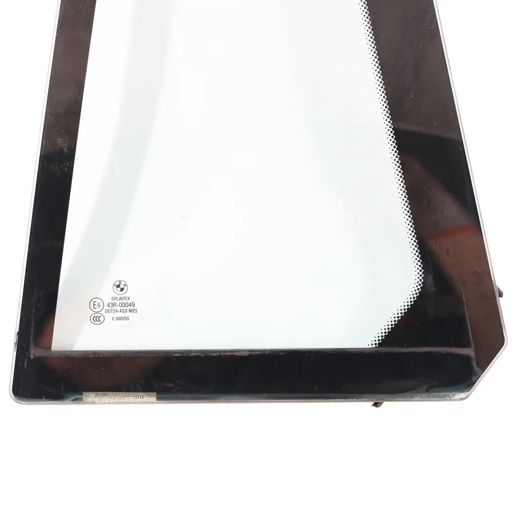 Finestrino Fisso Porta Vetro Verde Posteriore Sinistro AS2 per BMW E61 con numero di parte 7044175 BMW E61 Finestrino Fisso Porta Vetro Verde Posteriore Sinistro AS2 - SKU 7044175-1 - Numero di parte 7044175