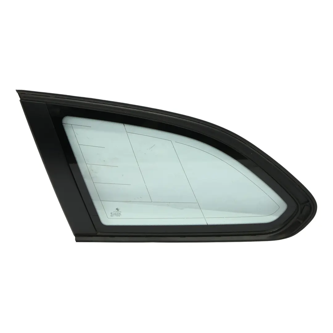 BMW F11 Touring Side Window Glass Window Fixed Rear Left N/S Green AS2 - SKU 7046259-1 - Part number 7046259