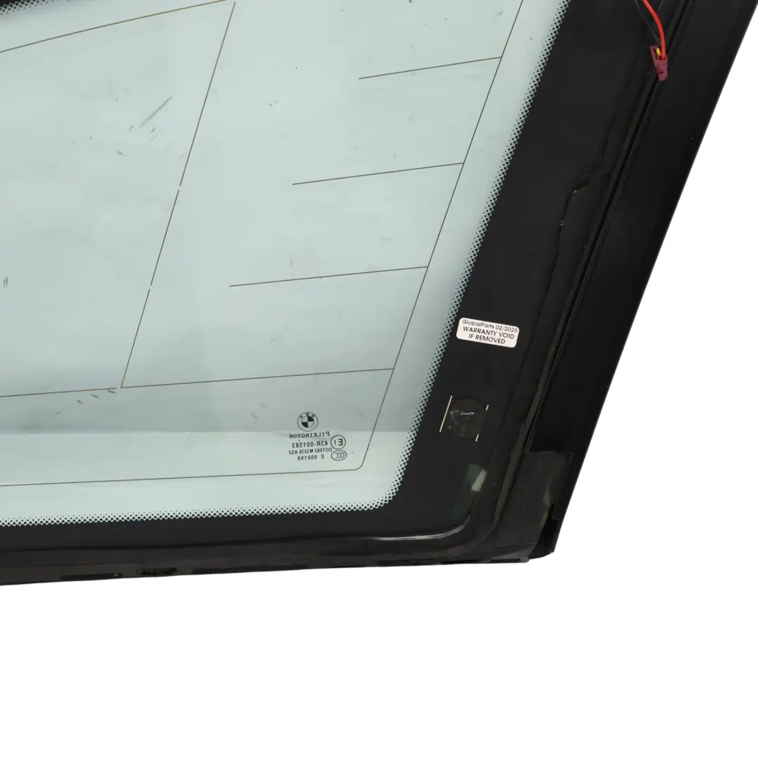 BMW F11 Touring Side Window Glass Window Fixed Rear Left N/S Green AS2 - SKU 7046259-1 - Part number 7046259