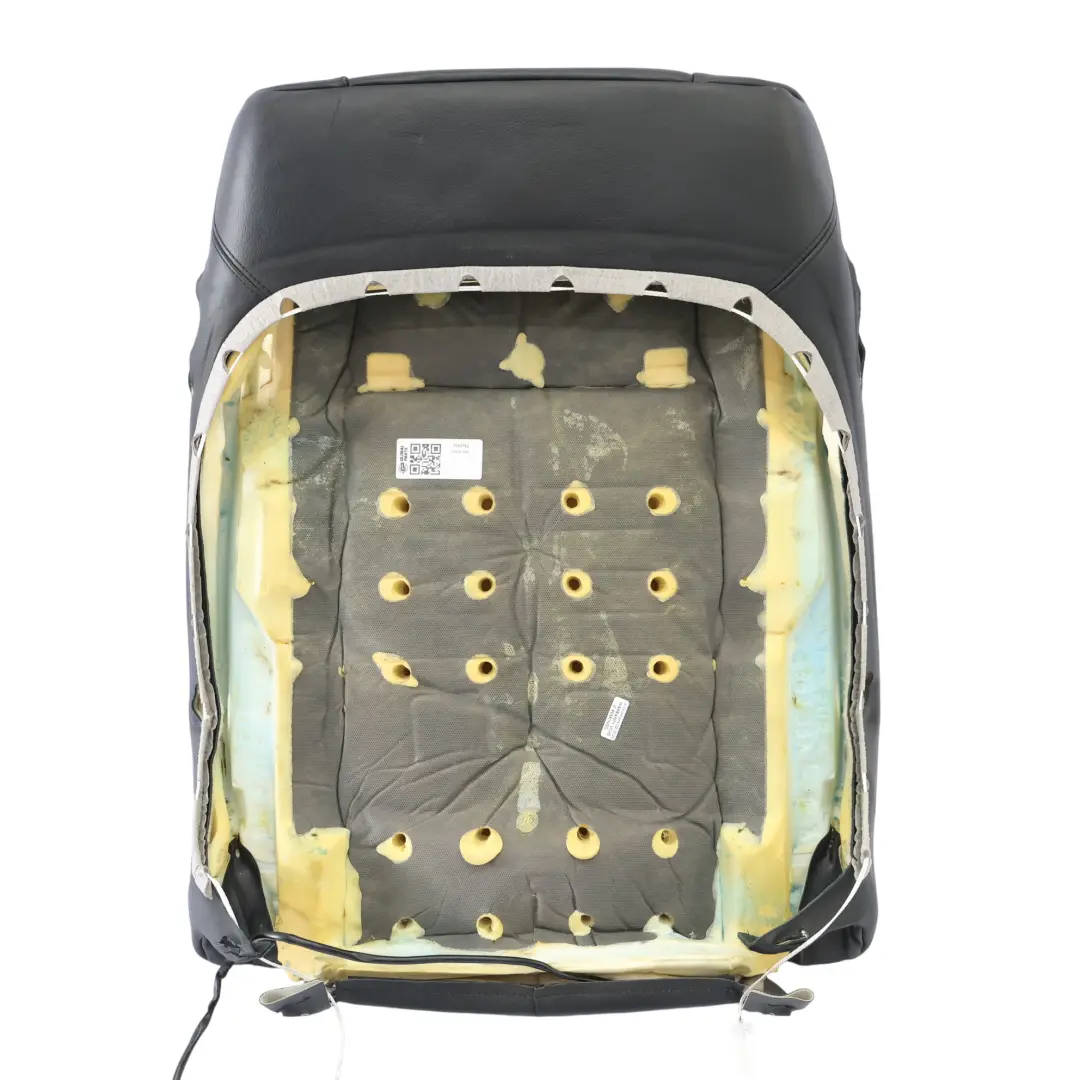 Backrest Front Left Right N/O/S Black Leather Dakota Heated to BMW E63 Seat with Part number 7062792 BMW E63 Seat Backrest Front Left Right N/O/S Black Leather Dakota Heated - SKU 7062792 - Part number 7062792