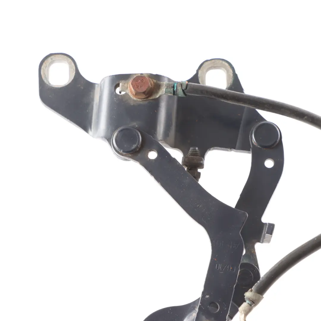 Front Engine Bonnet Hinge Left N/S Tiefseeblau Metallic A76 to BMW E90 E91 with Part number 7115263 BMW E90 E91 Front Engine Bonnet Hinge Left N/S Tiefseeblau Metallic A76 - SKU 7115263-DSB - Part number 7115263