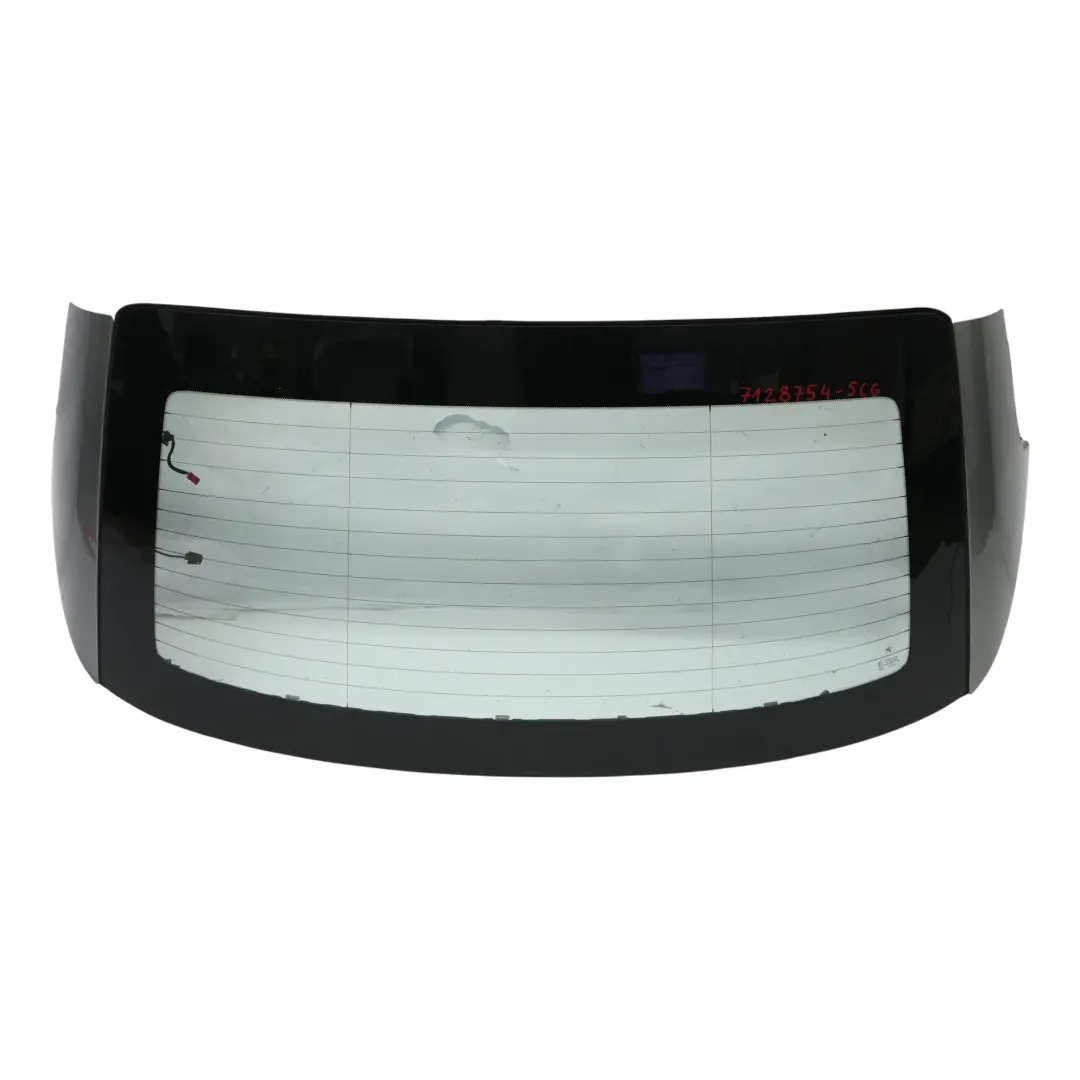 Window BMW E93 F33 Folding Top Hardtop Roof Shell Spacegrau Grey - A52 to Rear with Part number 7128754 Rear Window BMW E93 F33 Folding Top Hardtop Roof Shell Spacegrau Grey - A52 - SKU 7128754-SCG - Part number 7128754