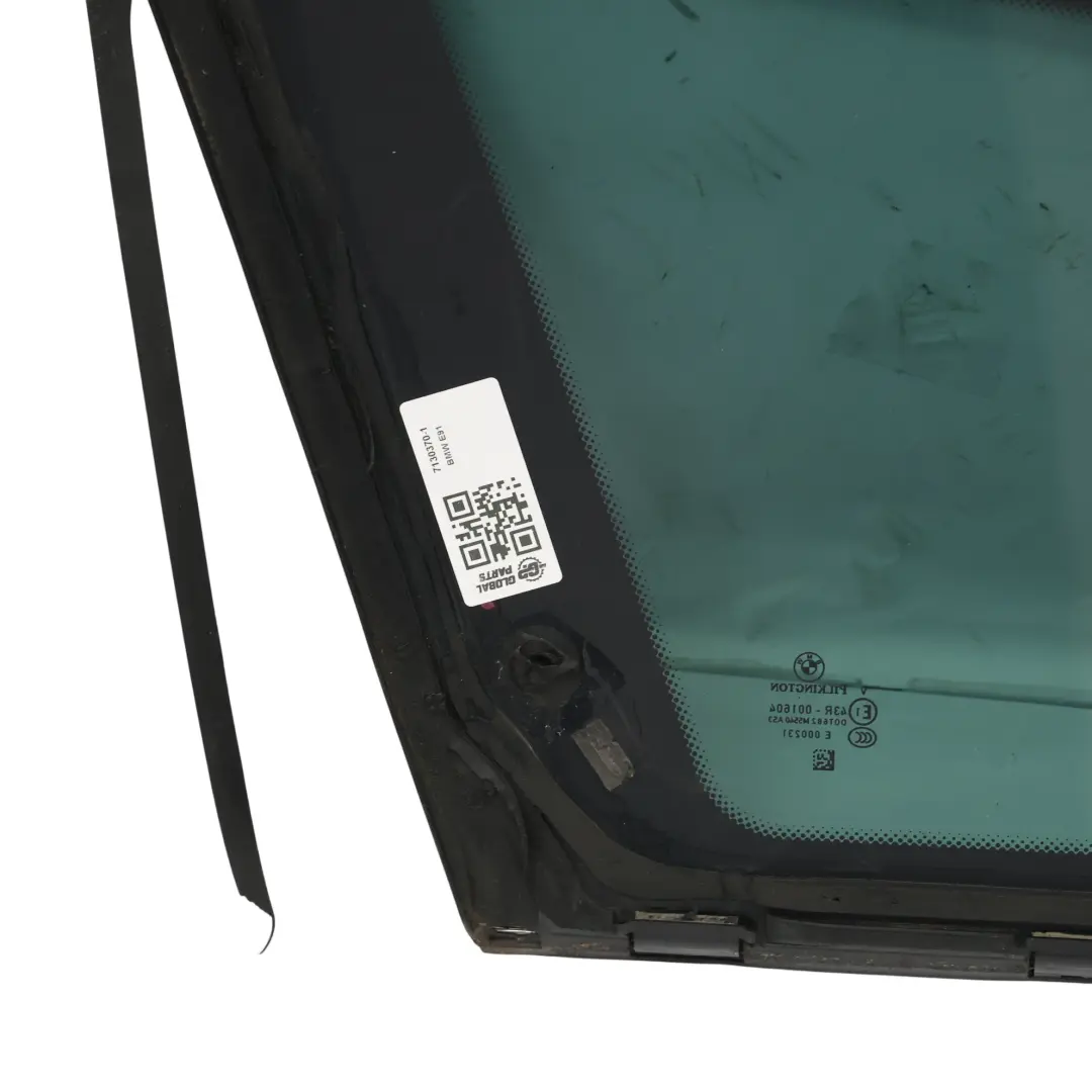 Vitre Teintée Latérale Arrière Droite AS3 pour BMW E91 Touring à propos du numéro de pièce 7130370 BMW E91 Touring Vitre Teintée Latérale Arrière Droite AS3 - SKU 7130370-1 - Numéro de pièce 7130370