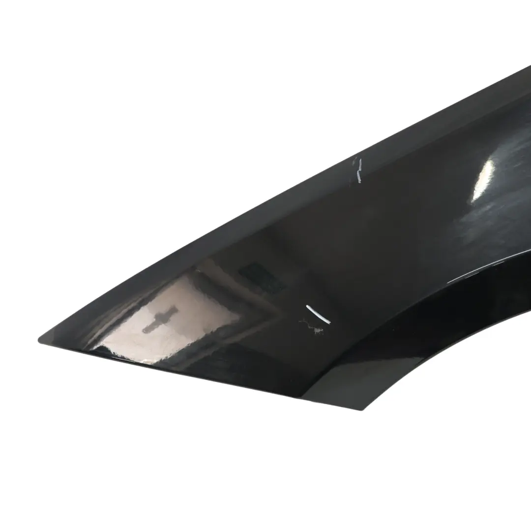 Side Panel Wing Fender Front Left N/S Black Sapphire Metallic - 475 to BMW E81 E87 with Part number 7133227 BMW E81 E87 Side Panel Wing Fender Front Left N/S Black Sapphire Metallic - 475 - SKU 7133227-BS2 - Part number 7133227
