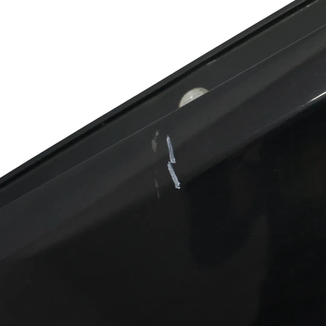 BMW E81 E87 Błotnik Lewy Skrzydło Black Sapphire Czarny Metalik - 475 - SKU 7133227-BS2 - Numer Części 7133227