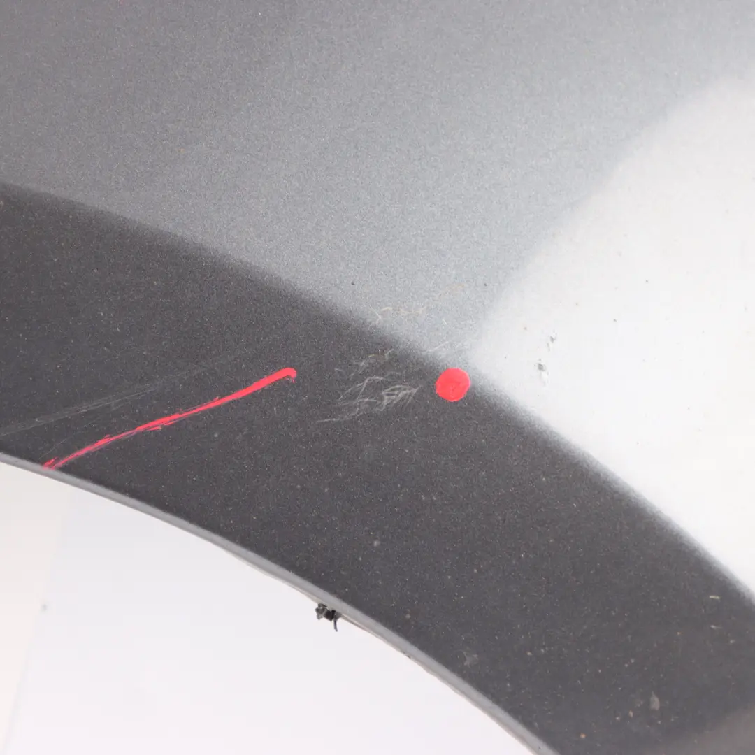 BMW E81 E87 Błotnik Lewy Przód Sparkling Graphite Grafitowy Metalik - A22 - SKU 7133227-SG1 - Numer Części 7133227