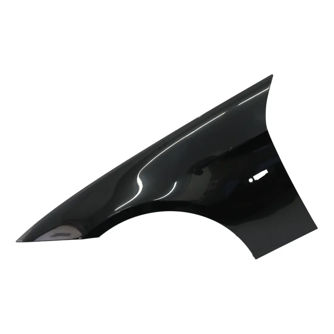 BMW E90 E91 Side Panel Fender Wing Front Left N/S Black Sapphire - 475 - SKU 7135679-BS1 - Part number 7135679