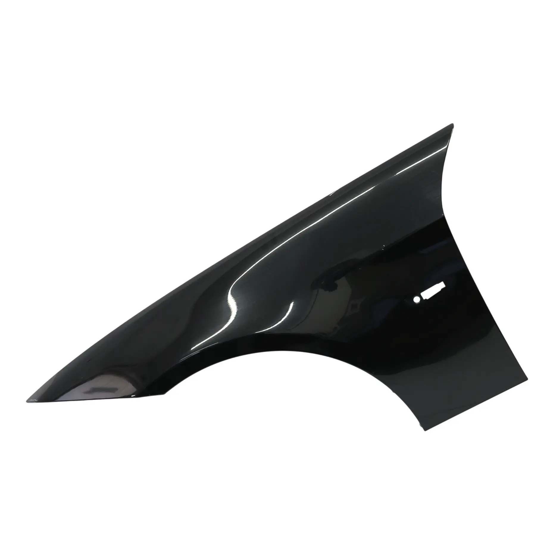 BMW E90 E91 Side Panel Fender Wing Front Left N/S Black Sapphire - 475