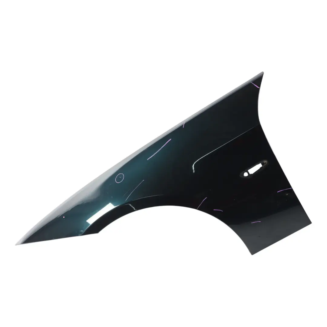 Side Panel BMW E90 E91 Fender Wing Front Left N/S Malachite Green Metallic - S10 to with Part number 7135679 Side Panel BMW E90 E91 Fender Wing Front Left N/S Malachite Green Metallic - S10 - SKU 7135679-MAL - Part number 7135679