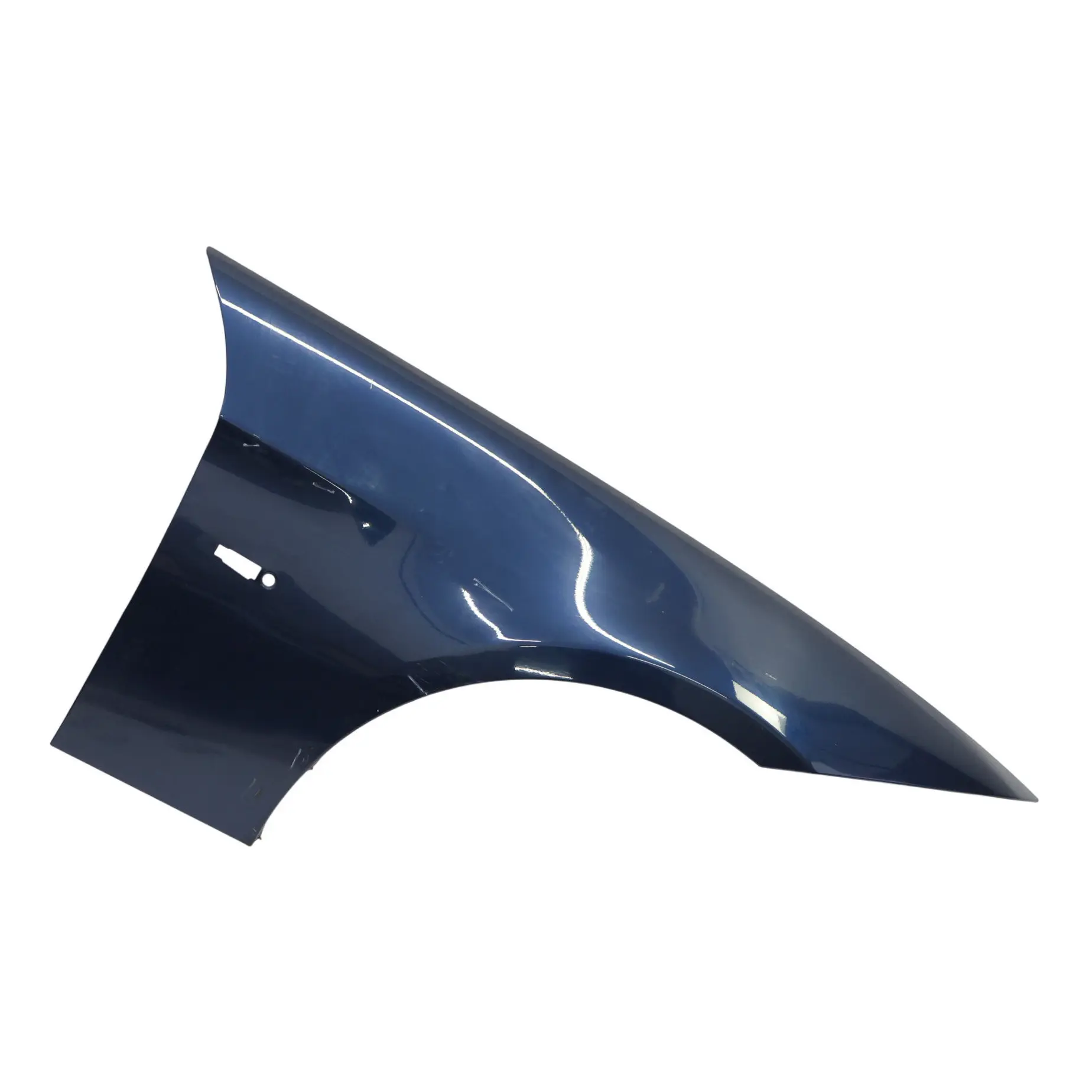 BMW E90 E91 Side Panel Fender Wing Front Right O/S Tiefseeblau Blue - A76