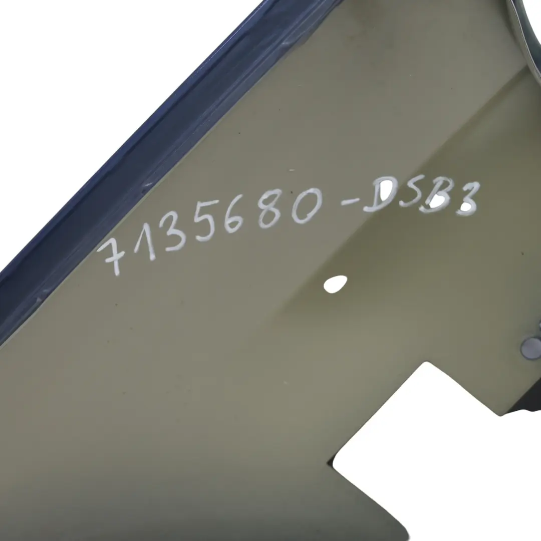 BMW E90 E91 Side Panel Fender Wing Front Right O/S Tiefseeblau Blue - A76 - SKU 7135680-DSB3 - Part number 7135680