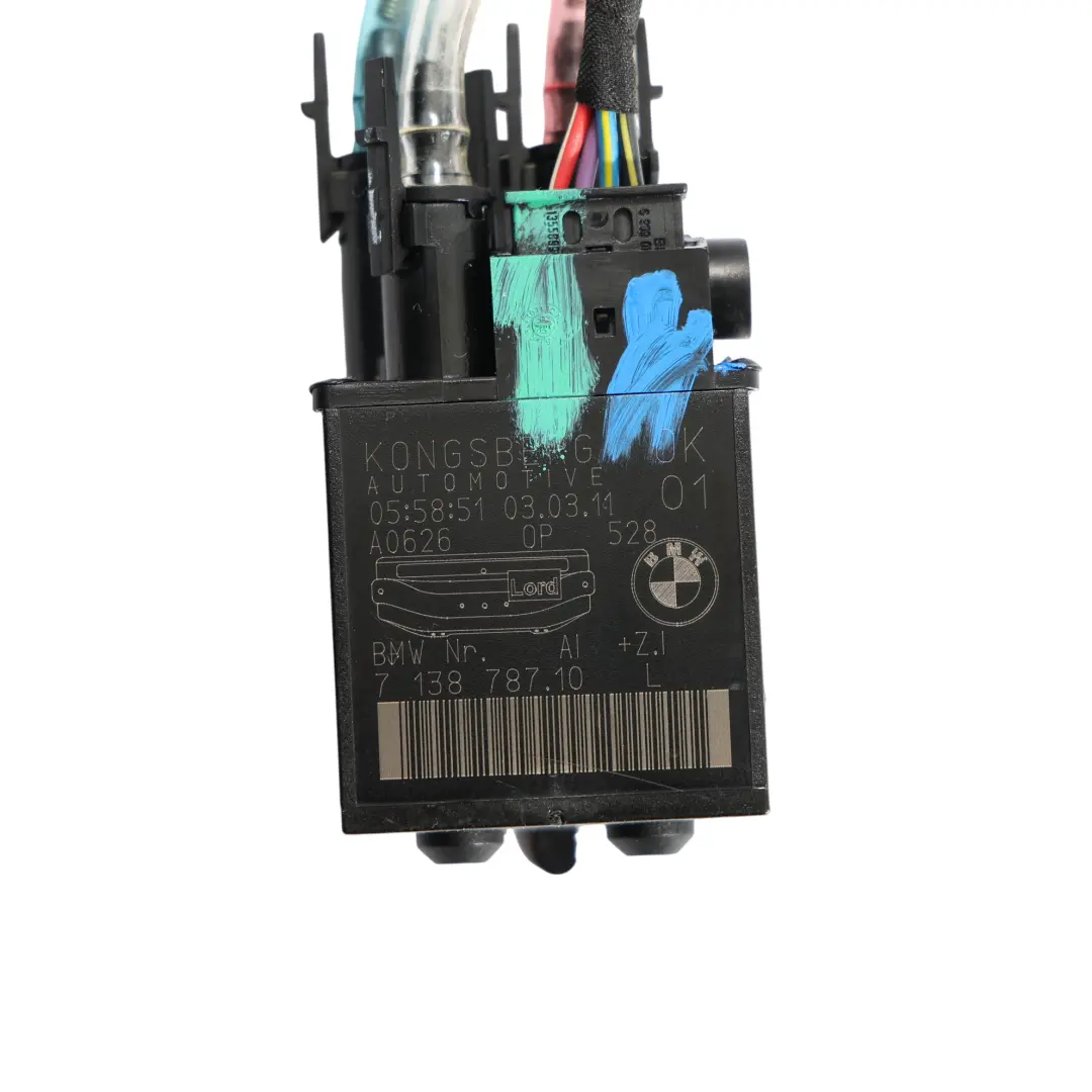 BMW E87 E90 E91 Coussin Lordose Siège Avant Pompe Soutien Lombaire - SKU 7140555-3 - Numéro de pièce 7140555