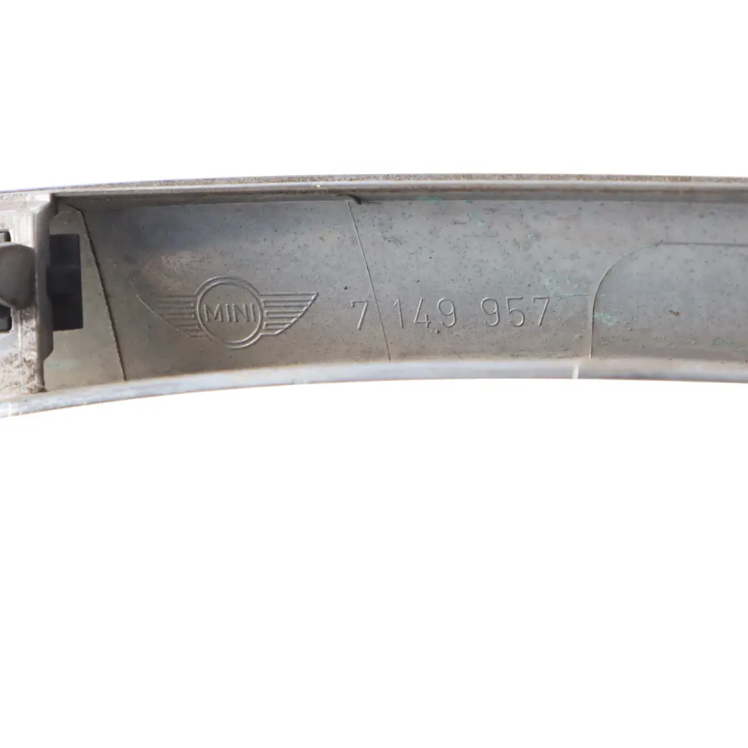 Parachoques delantero Capo Moldura Cromo para Mini Cooper R55 R56 R57 con número de pieza 7149957 Mini Cooper R55 R56 R57 Parachoques delantero Capo Moldura Cromo - SKU 7149957-2 - Número de pieza 7149957