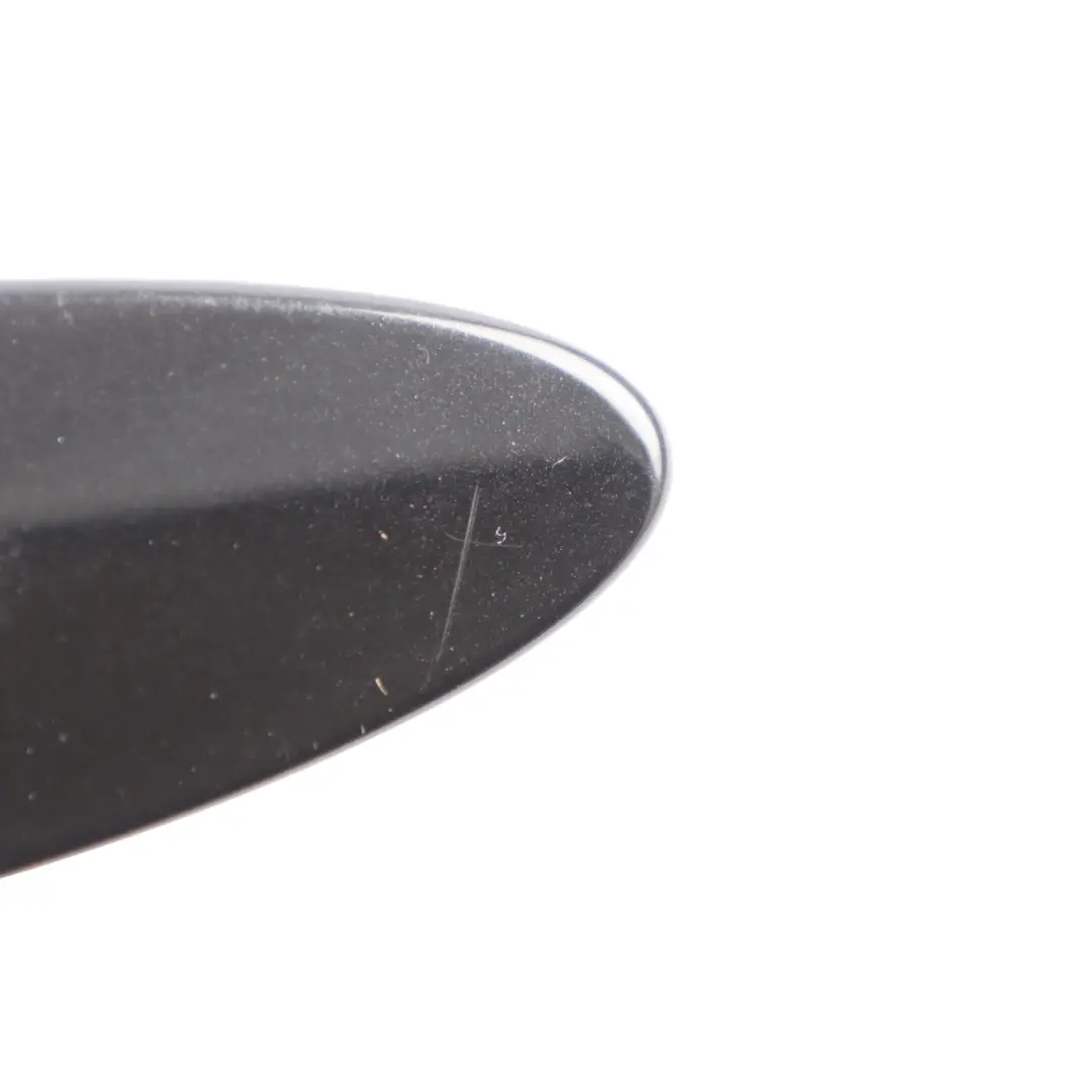 BMW E93 Right Top Molding Roof Hinge Cover O/S Black Sapphire 475 - SKU 7184048-BS - Part number 7184048