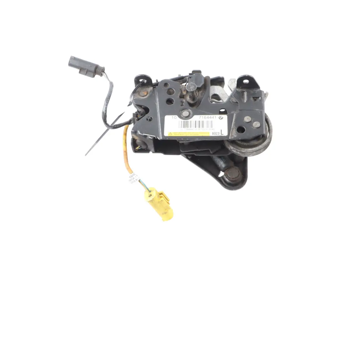 Bonnet Lock BMW F01 F02 F10 F11 Left N/S Hood Latch Catch Mechanism to with Part number 7184441 Bonnet Lock BMW F01 F02 F10 F11 Left N/S Hood Latch Catch Mechanism - SKU 7184441-1 - Part number 7184441