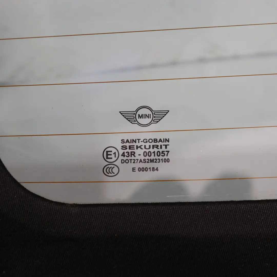  Osłona Dachu Mini R57 Cabrio Osłona Dachu Składanego Materiałowa Czarna - SKU 7191145-1 - Numer Części 7191145
