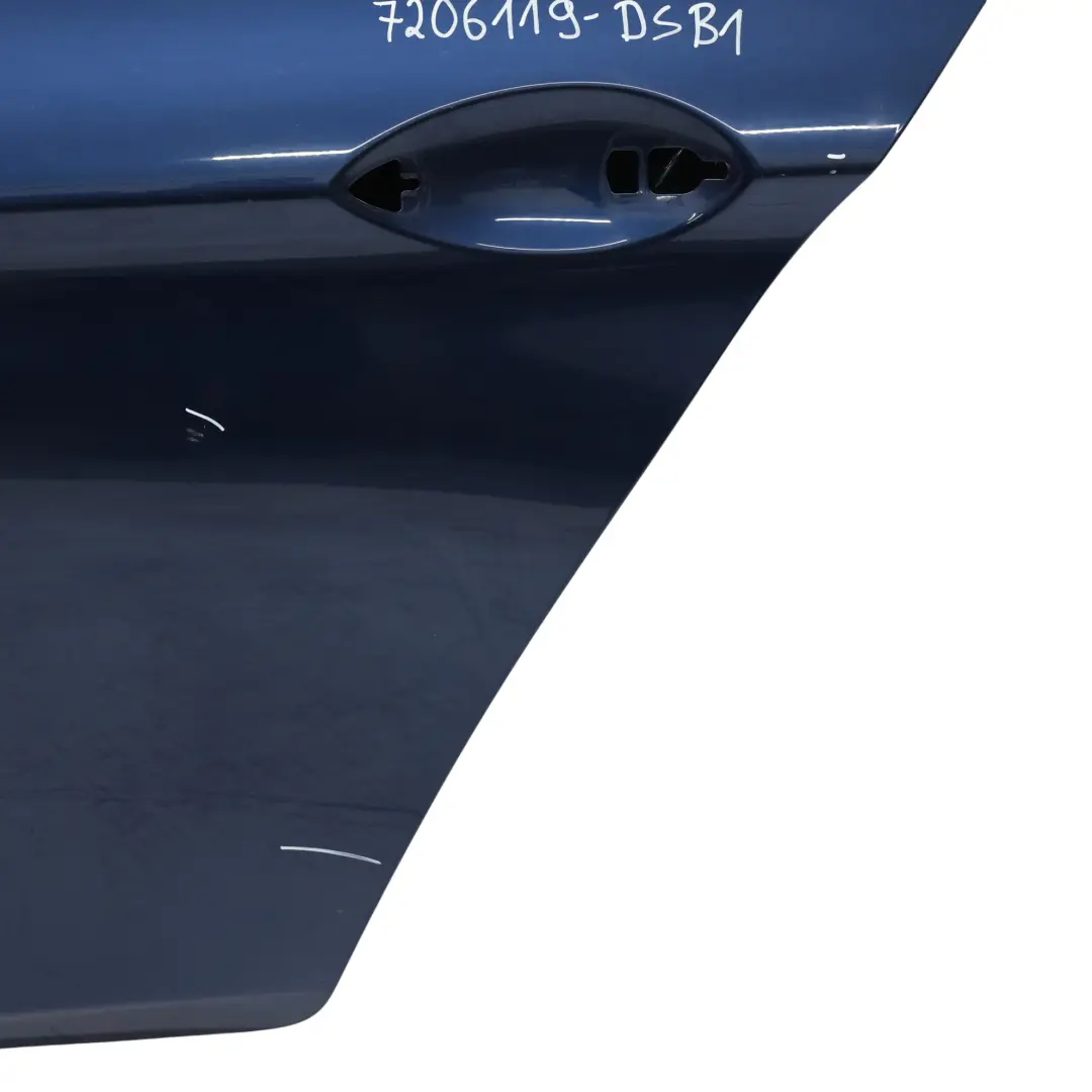 Puerta Trasera Izquierda Tiefseeblau Metallic - A76 para BMW F11 Touring con número de pieza 7206119 BMW F11 Touring Puerta Trasera Izquierda Tiefseeblau Metallic - A76 - SKU 7206119-DSB1 - Número de pieza 7206119
