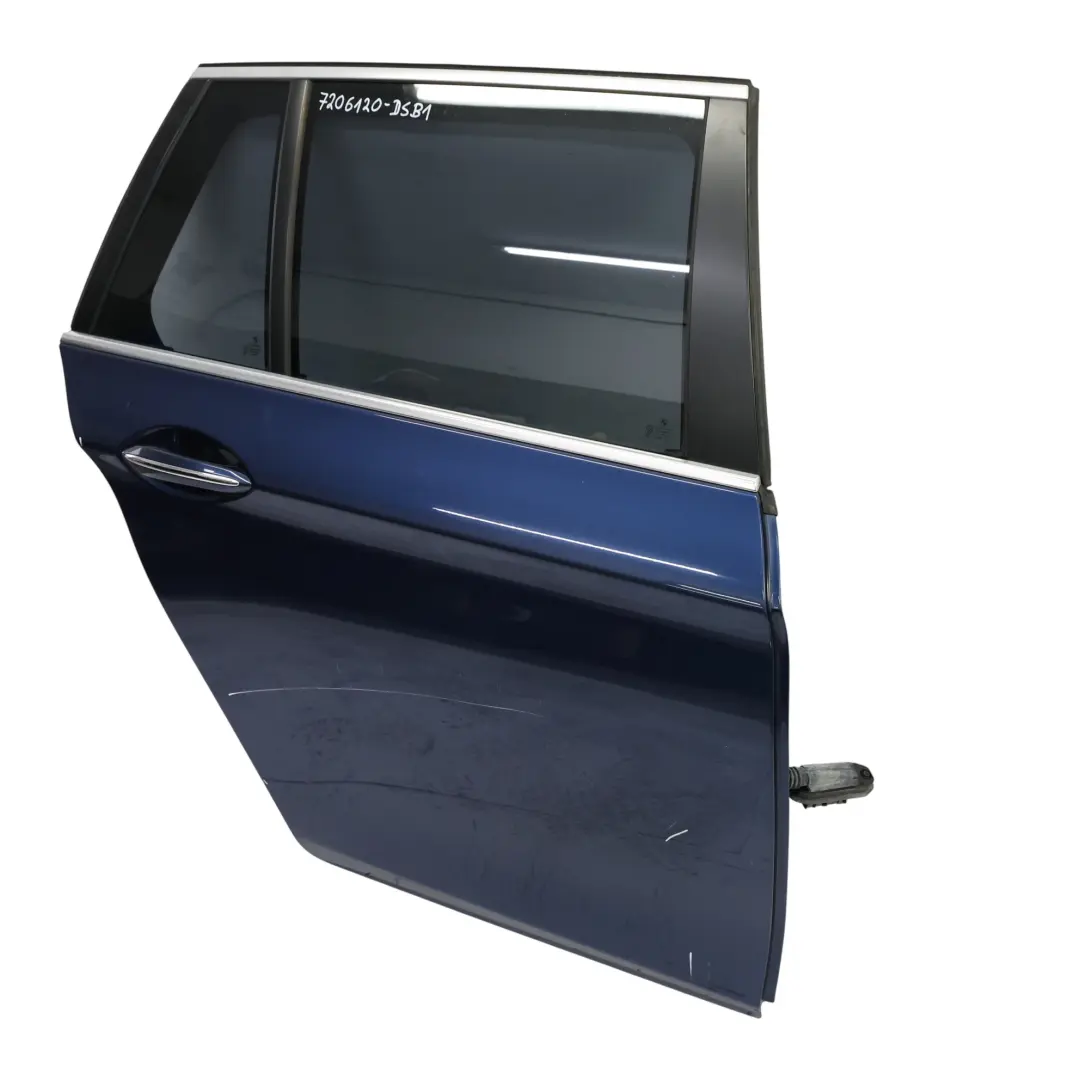 Door Rear Right O/S Tiefseeblau Deep Sea Blue Metallic - A76 BMW F11 Touring - SKU 7206120-DSB1 - Part number 7206120