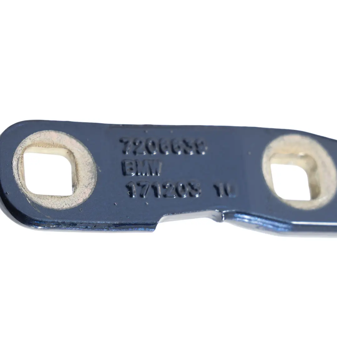 Bisagra Portón Trasero Izquierdo Lado Tiefseeblau Azul - A76 para BMW F11 con número de pieza 7206641 BMW F11 Bisagra Portón Trasero Izquierdo Lado Tiefseeblau Azul - A76 - SKU 7206641-DSB - Número de pieza 7206641