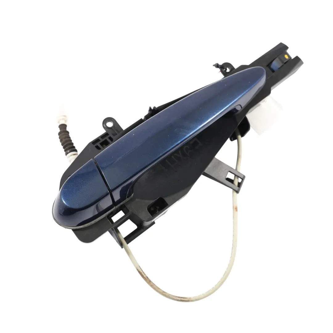 BMW X4 F26 F20 F83 Rear Door Handle Outside Left N/S Deep Sea Blue A76 - SKU 7207561-DSB - Part number 7207561