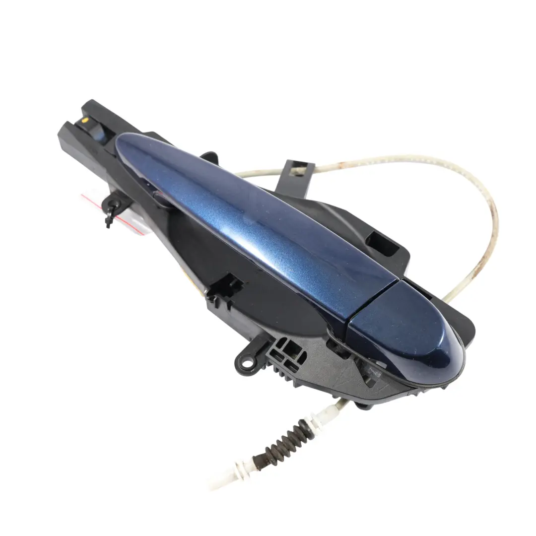 Door Handle Outside Left N/S Deep Sea Blue A76 to BMW X4 F26 F20 F83 Rear with Part number 7207561 BMW X4 F26 F20 F83 Rear Door Handle Outside Left N/S Deep Sea Blue A76 - SKU 7207561-DSB - Part number 7207561