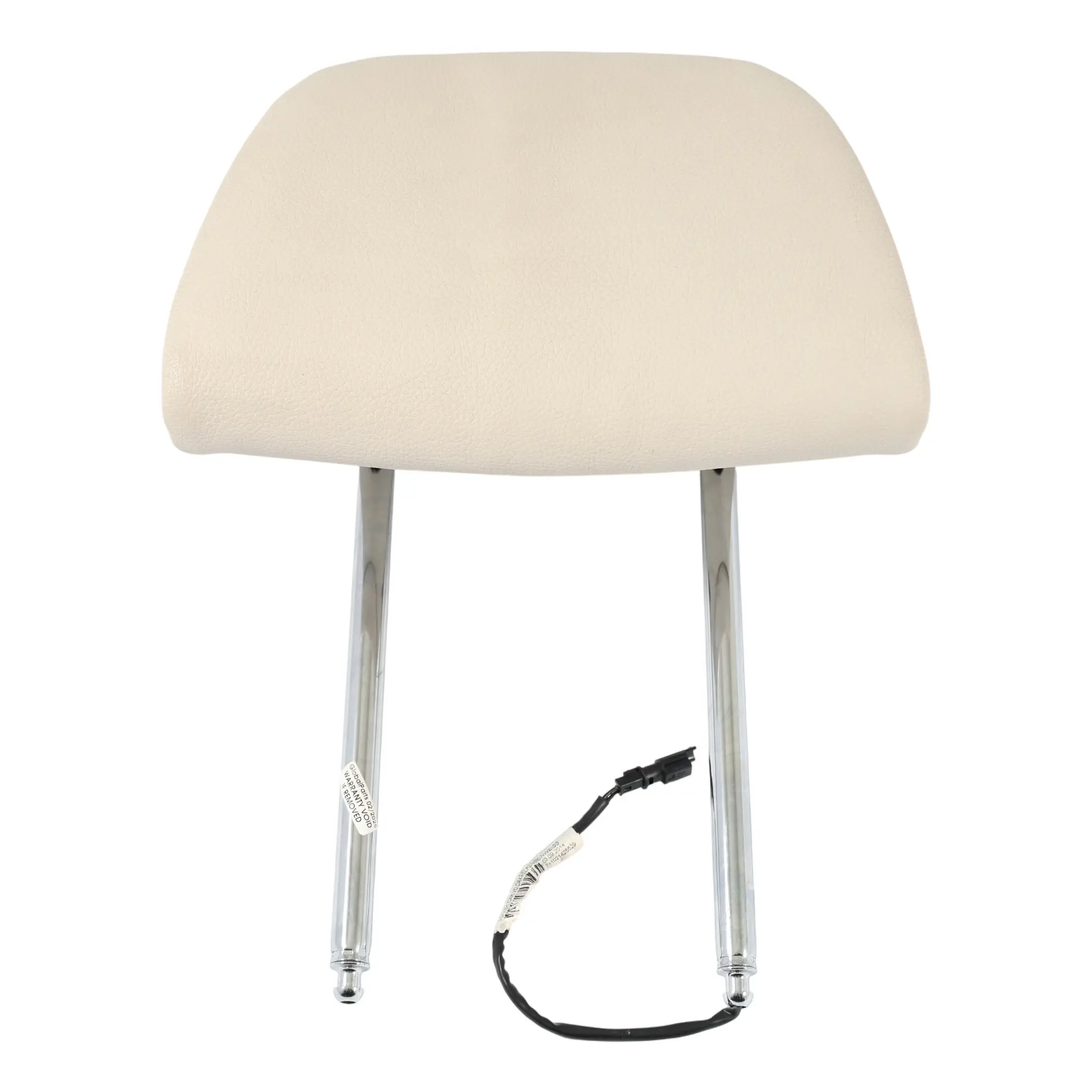 BMW F01 Headrest Front Seat Left Right N/O/S Leather Head Rest Dakota White