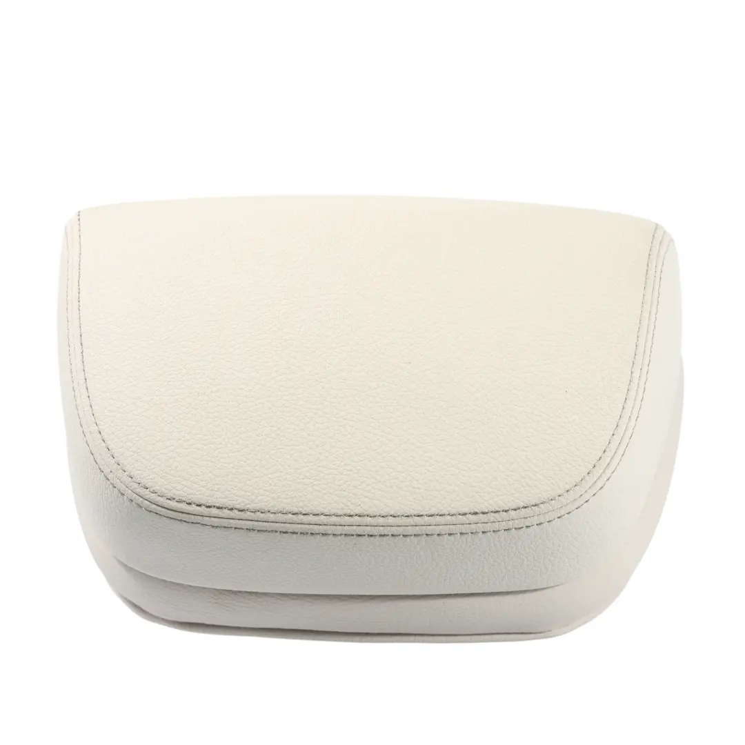 BMW F01 Headrest Front Seat Left Right N/O/S Leather Head Rest Dakota White - SKU 7226911 - Part number 7226911