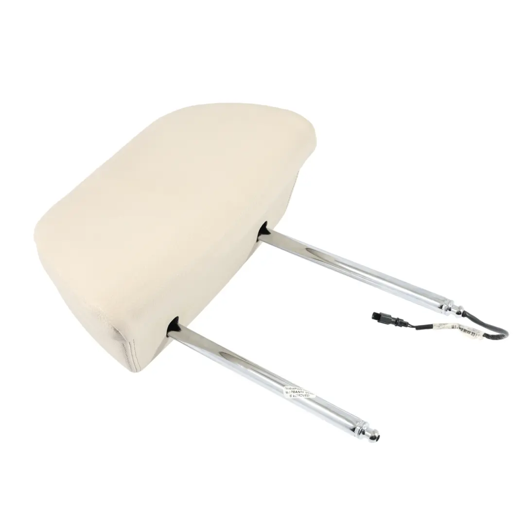 BMW F01 Reposacabezas Asiento Delantero Izquierda Derecha Cuero Dakota Blanco - SKU 7226911 - Número de pieza 7226911