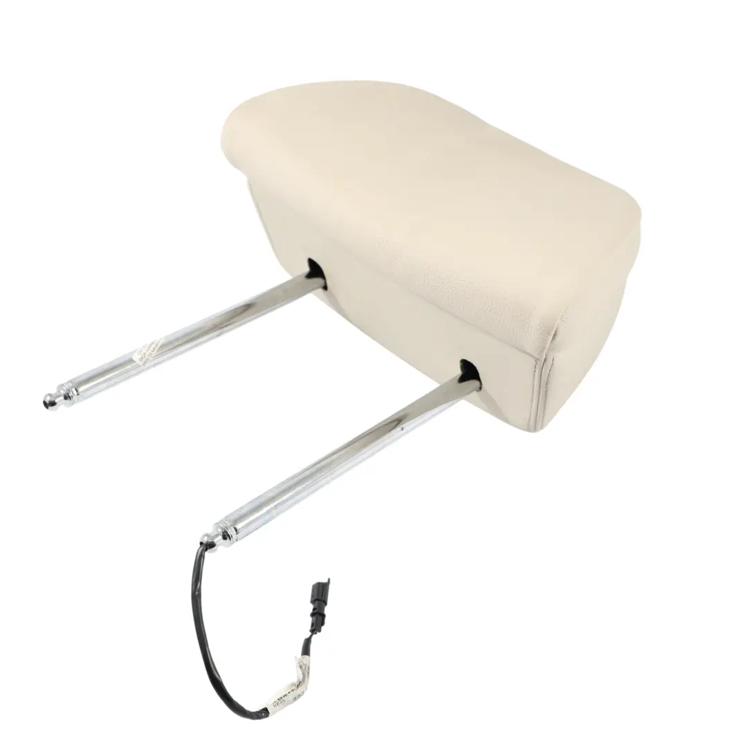 BMW F01 Poggiatesta Sedile Anteriore Sinistro Destro Poggiatesta In Dakota White - SKU 7226911 - Numero di parte 7226911
