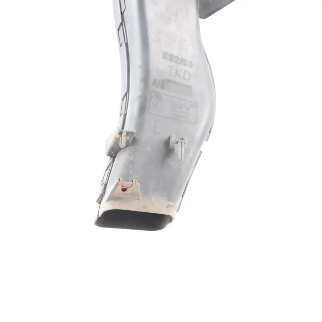 BMW E92 LCI E93 LCI Front Left Brake Air Vent Duct N/S - SKU 7229185 - Part number 7229185