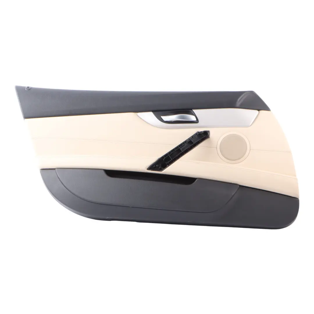 Front Door Card Lining Leather Left N/S Canberrabeige to BMW Z4 E89 with Part number 7229221 BMW Z4 E89 Front Door Card Lining Leather Left N/S Canberrabeige - SKU RHD-7229221 - Part number 7229221