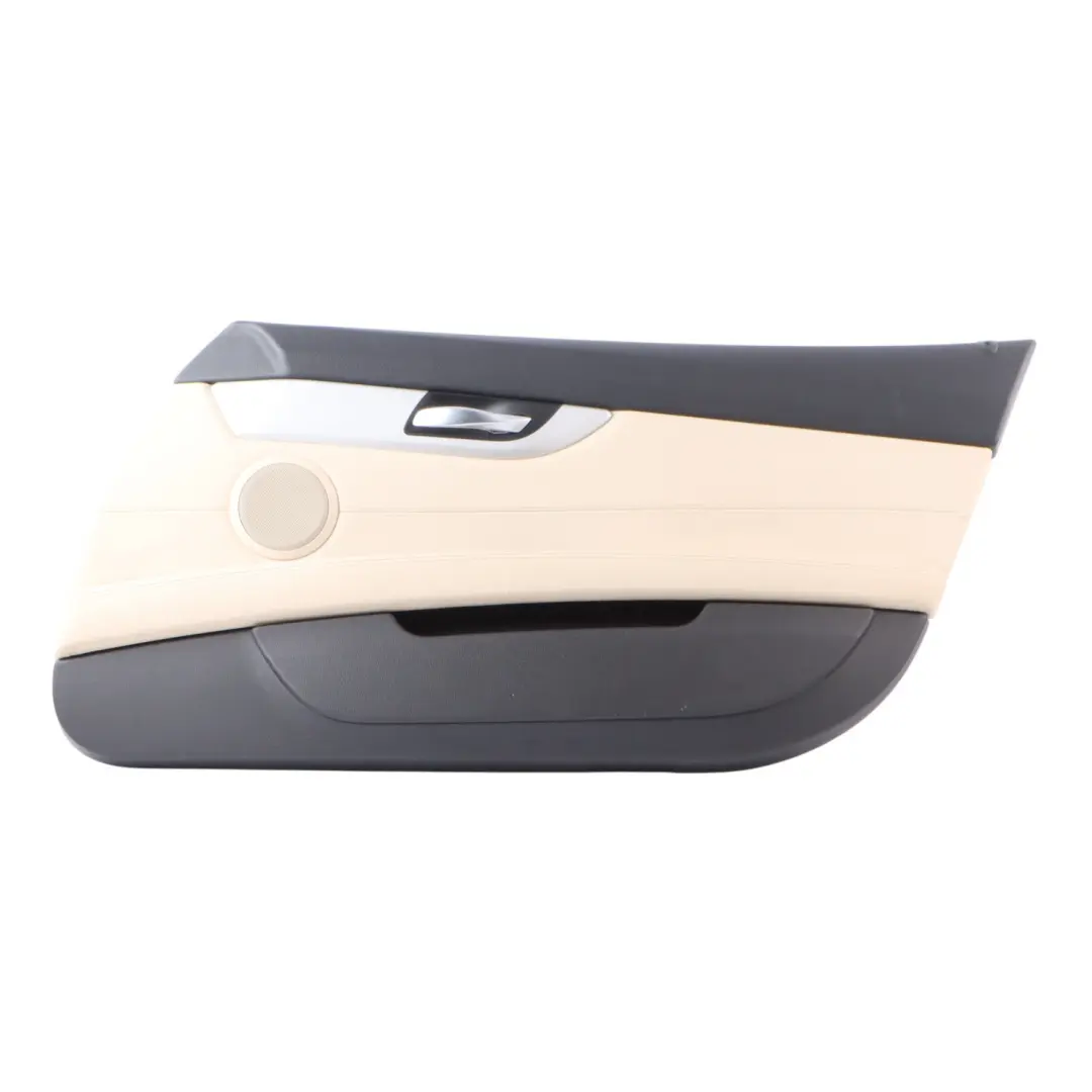 Front Door Card Lining Leather Right O/S Canberrabeige to BMW Z4 E89 with Part number 7229222 BMW Z4 E89 Front Door Card Lining Leather Right O/S Canberrabeige - SKU RHD-7229222 - Part number 7229222