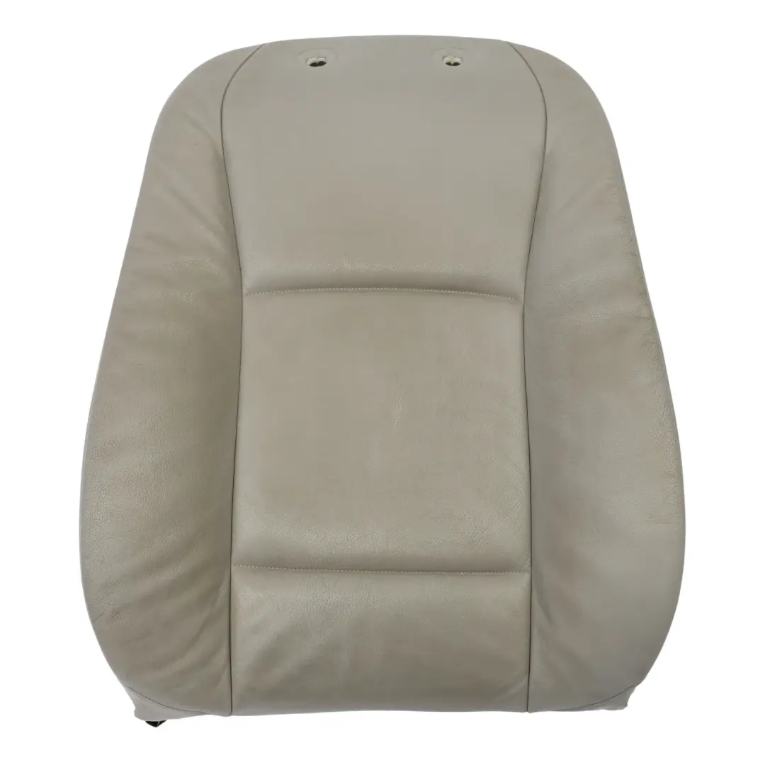 BMW F07 F10 F11 Front Seat Backrest Cover Heated Left Right N/O/S Leather Grey - SKU 7230650 - Part number 7230650