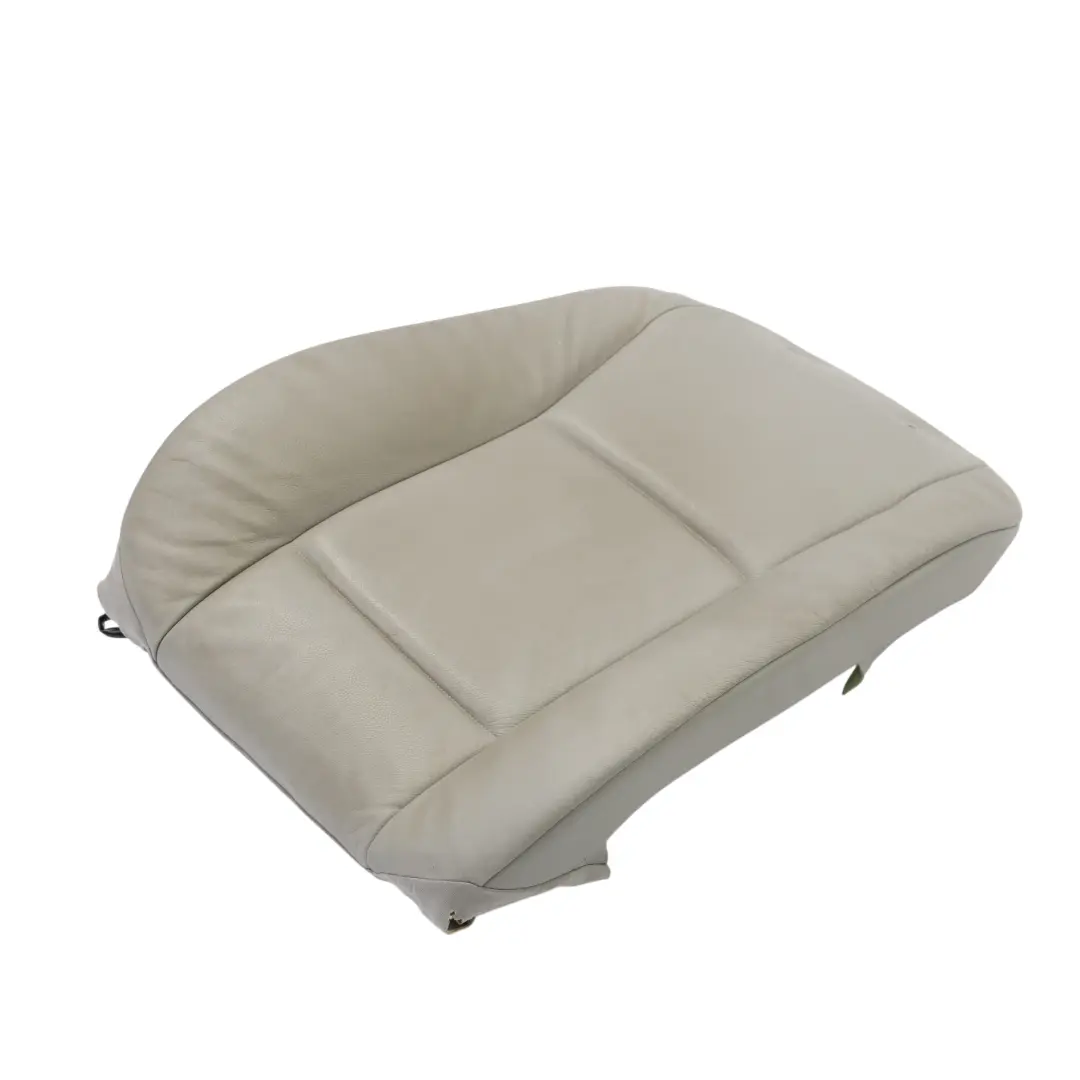 BMW F07 F10 F11 Front Seat Backrest Cover Heated Left Right N/O/S Leather Grey - SKU 7230650 - Part number 7230650
