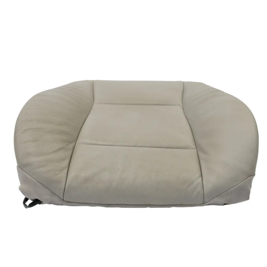 BMW F07 F10 F11 Front Seat Backrest Cover Heated Left Right N/O/S Leather Grey - SKU 7230650 - Part number 7230650
