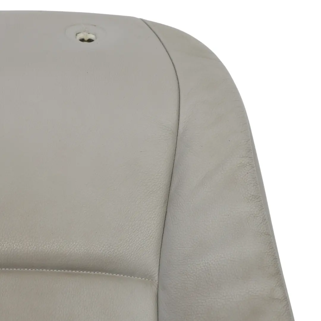 Front Seat Backrest Cover Heated Left Right N/O/S Leather Grey to BMW F07 F10 F11 with Part number 7230650 BMW F07 F10 F11 Front Seat Backrest Cover Heated Left Right N/O/S Leather Grey - SKU 7230650 - Part number 7230650