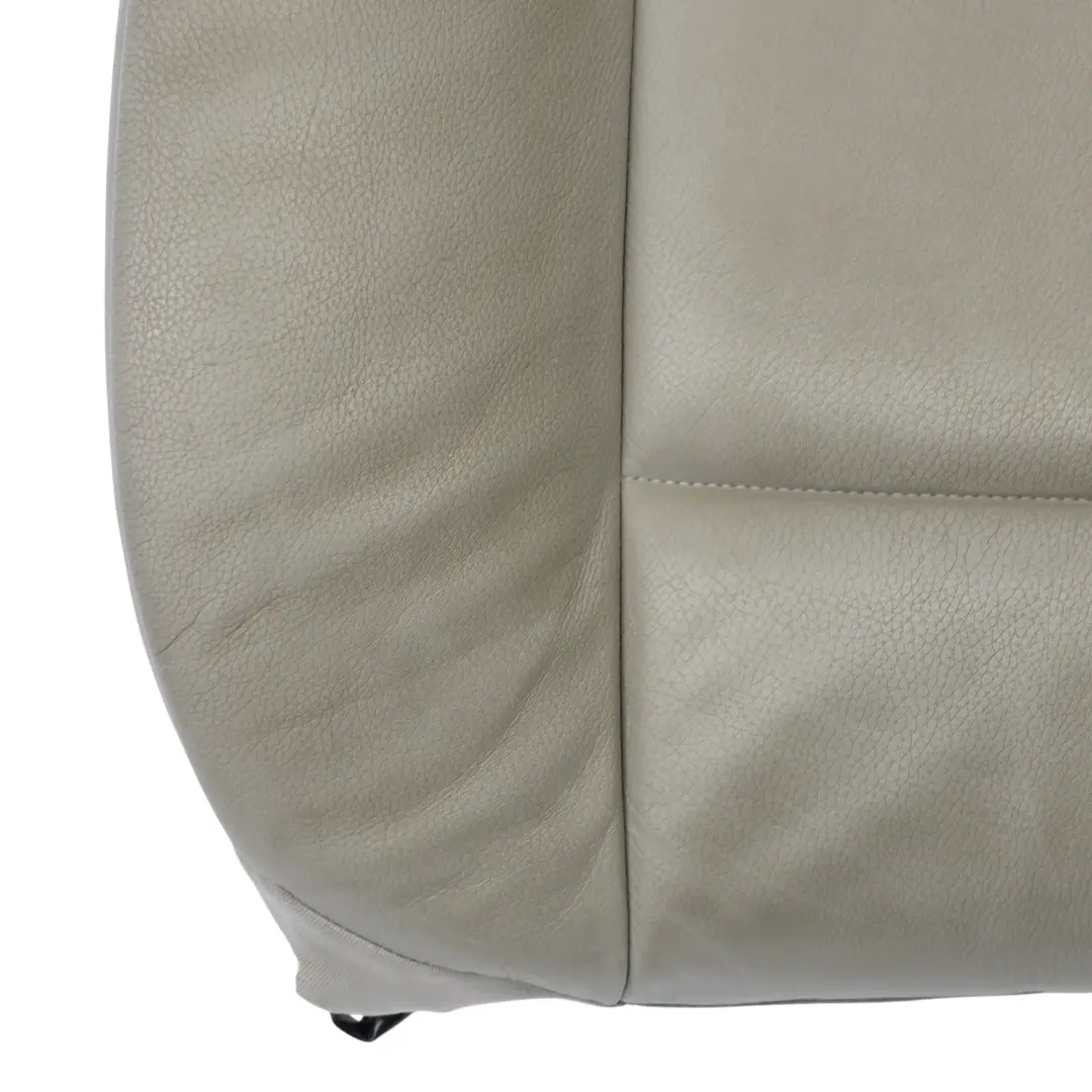 BMW F07 F10 F11 Front Seat Backrest Cover Heated Left Right N/O/S Leather Grey - SKU 7230650 - Part number 7230650