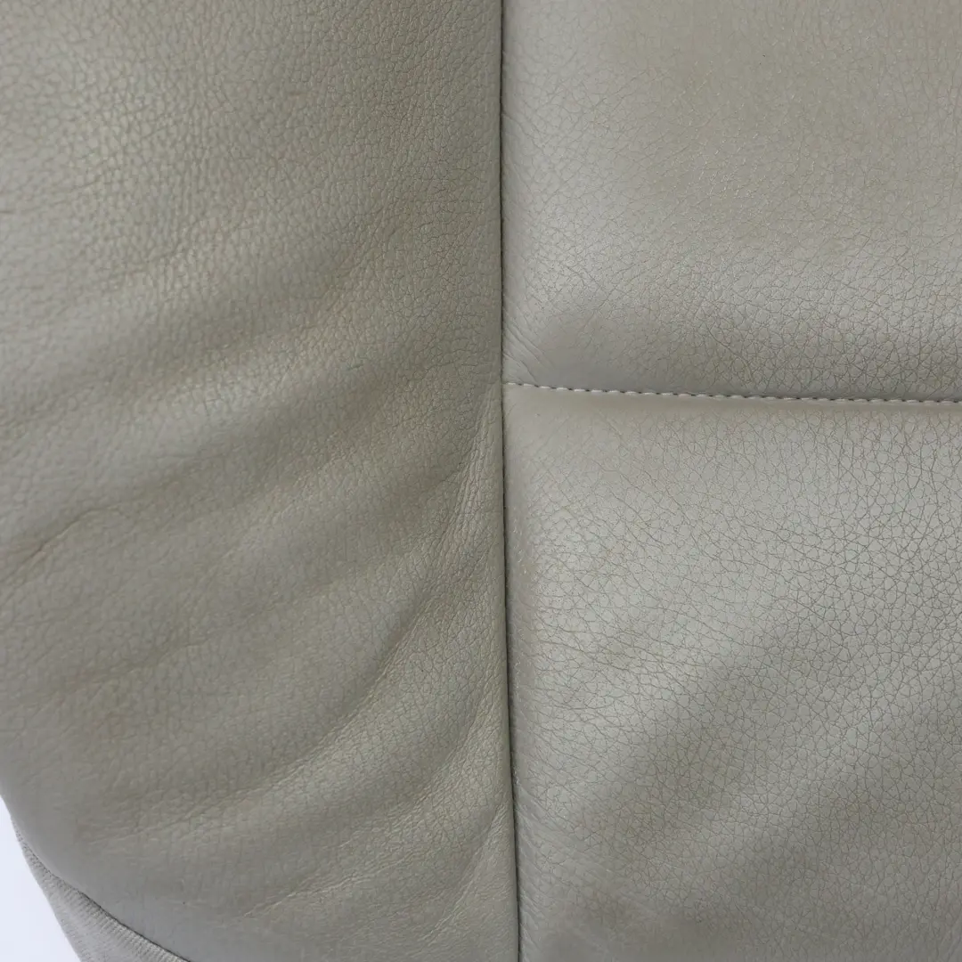 BMW F07 F10 F11 Front Seat Backrest Cover Heated Left Right N/O/S Leather Grey - SKU 7230650 - Part number 7230650