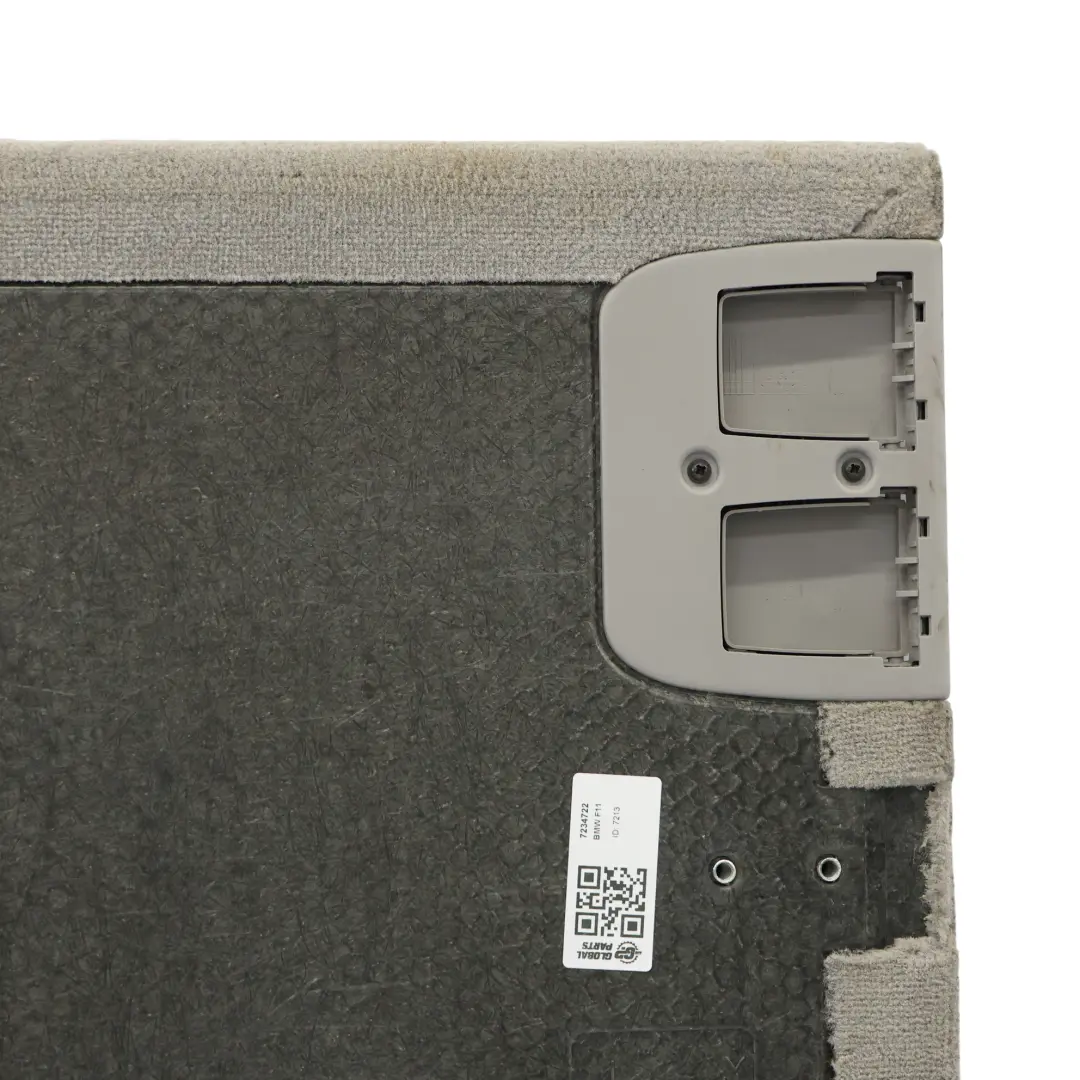 Maletero Piso Alfombra Maletero Everest Gris para BMW F11 con número de pieza 7234722 BMW F11 Maletero Piso Alfombra Maletero Everest Gris - SKU 7234722 - Número de pieza 7234722