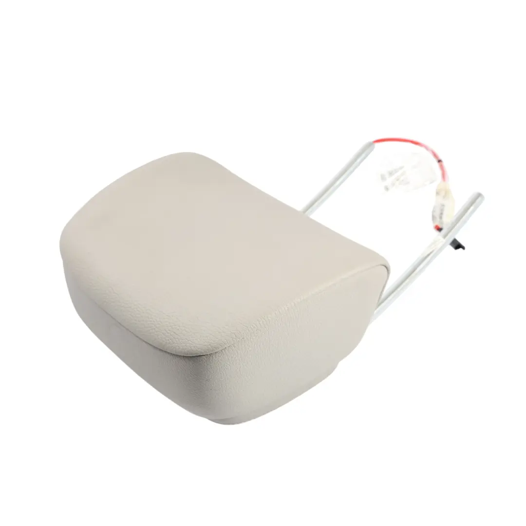BMW F10 F11 Poggiatesta Sedile Anteriore Sinistro Destro Pelle Everest Grigio - SKU 7234968 - Numero di parte 7234968
