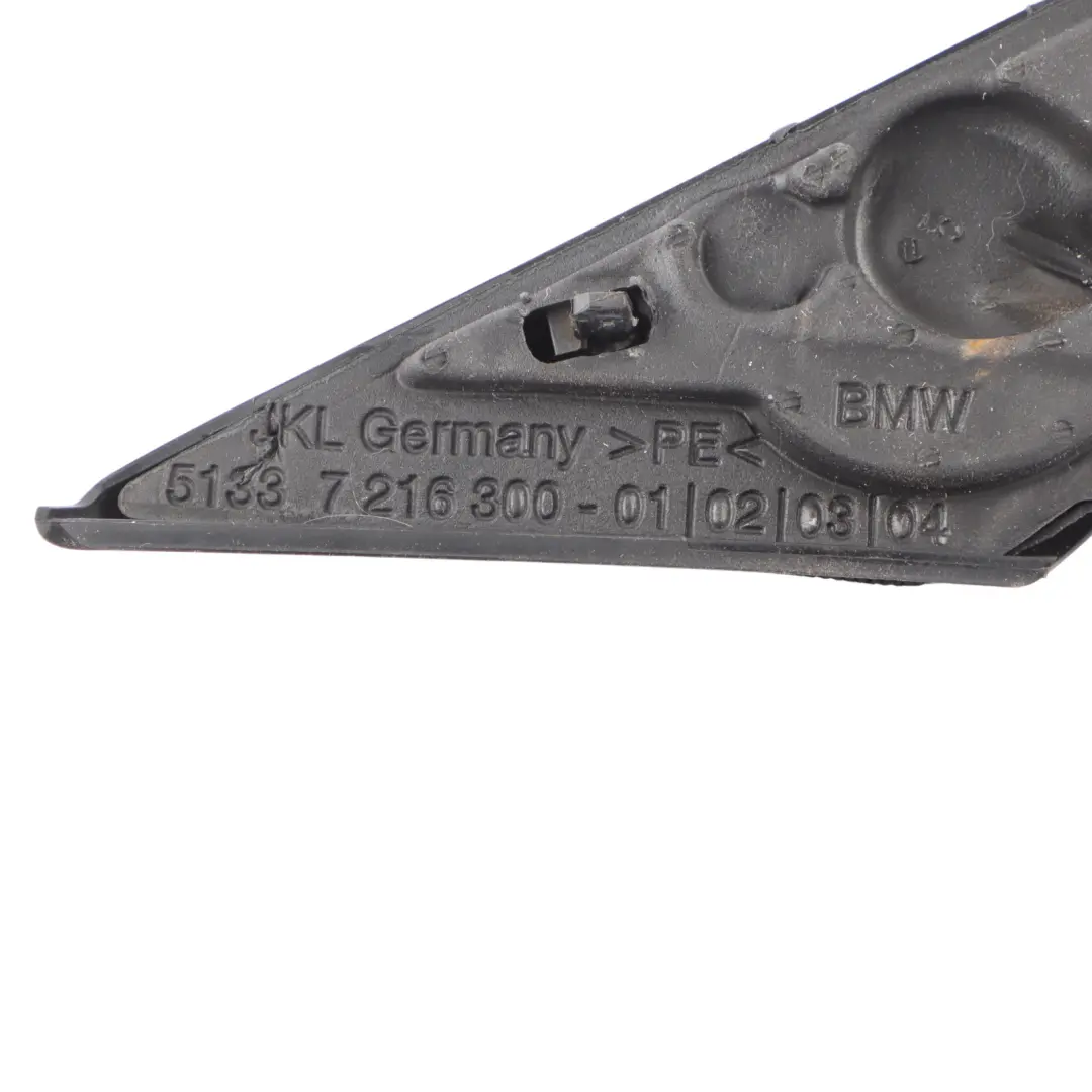  Mirror Cover Triangle BMW Z4 E89 Corner Moulding Interior Right O/S - SKU 7238718-1 - Part number 7238718