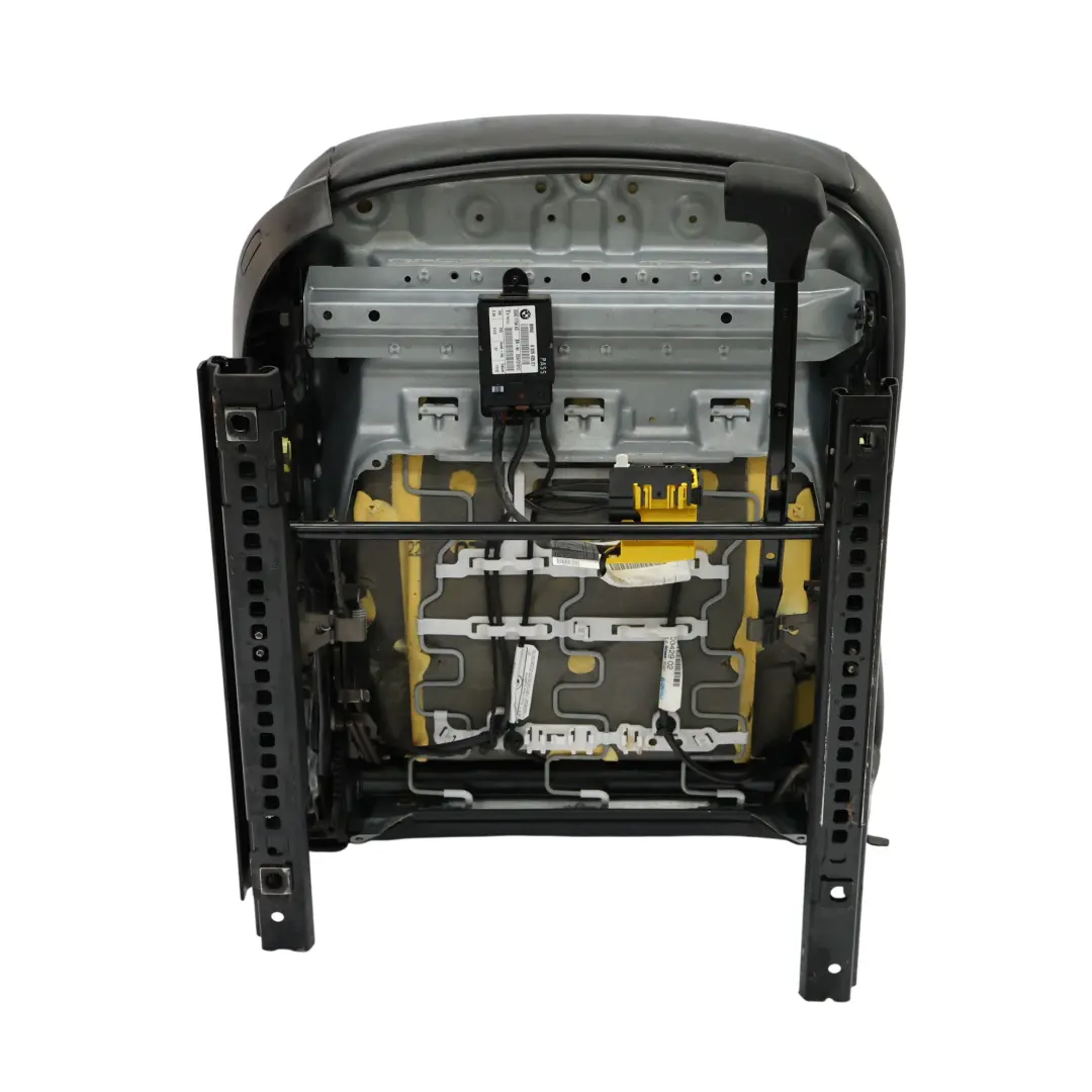 BMW E90 E91 LCI Asiento Delantero Derecho Calefaccionado Cuero Negro Dakota - SKU 7246800-4 - Número de pieza 7246800